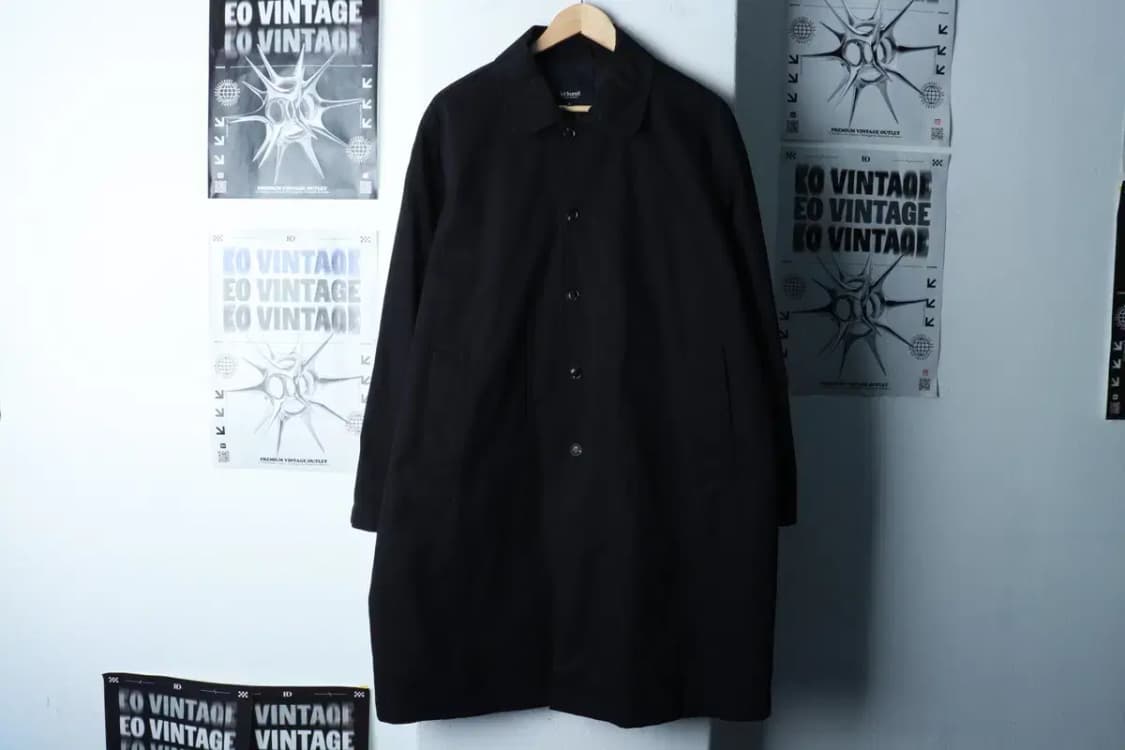 (L-XL) 이스트쿤스트 코트자켓 맥코트 블랙 면-16A8C 상품이미지2