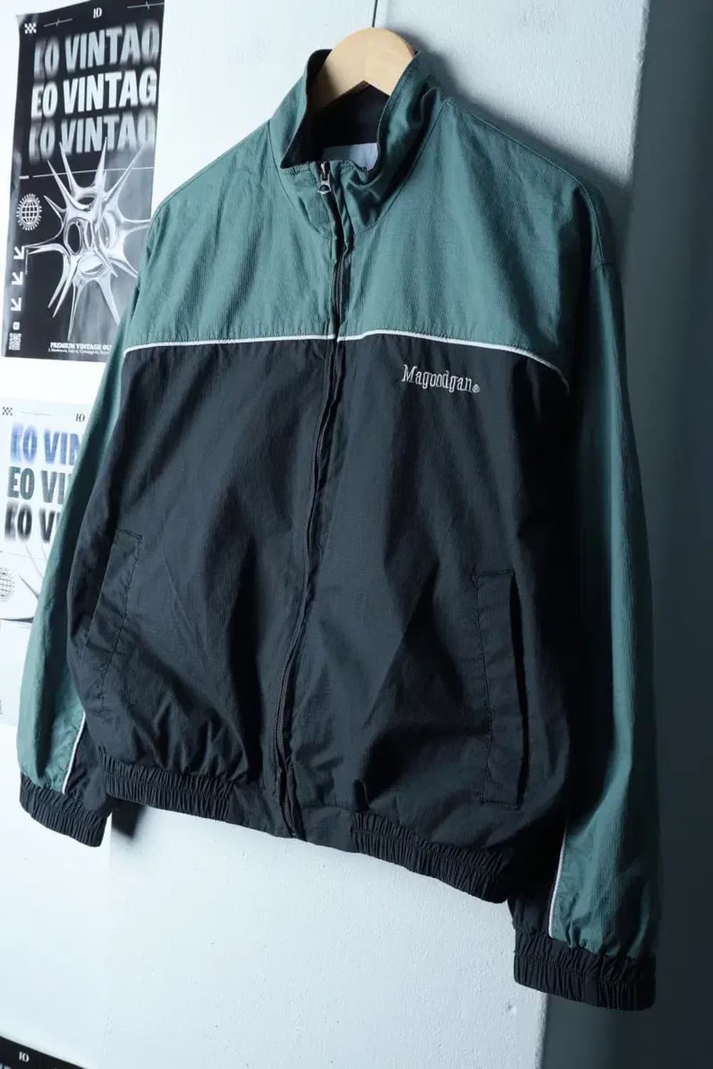 (S) 맥우드건 집업 바람막이 점퍼자켓 그레이 스트릿-16A8F 상품이미지1