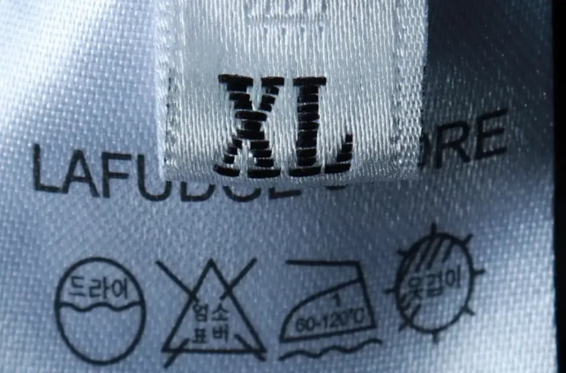 (XL-2XL) 라퍼지스토어 패딩 점퍼자켓 피쉬테일 블랙 숏-16A90 상품이미지7