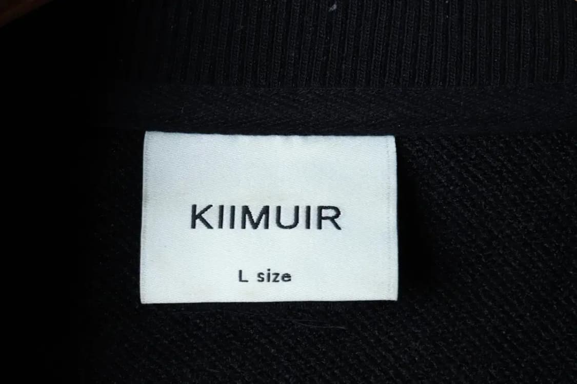 (L-XL) 키뮤어 집업져지 트랙탑 블랙 올드스쿨-16A93 상품이미지6