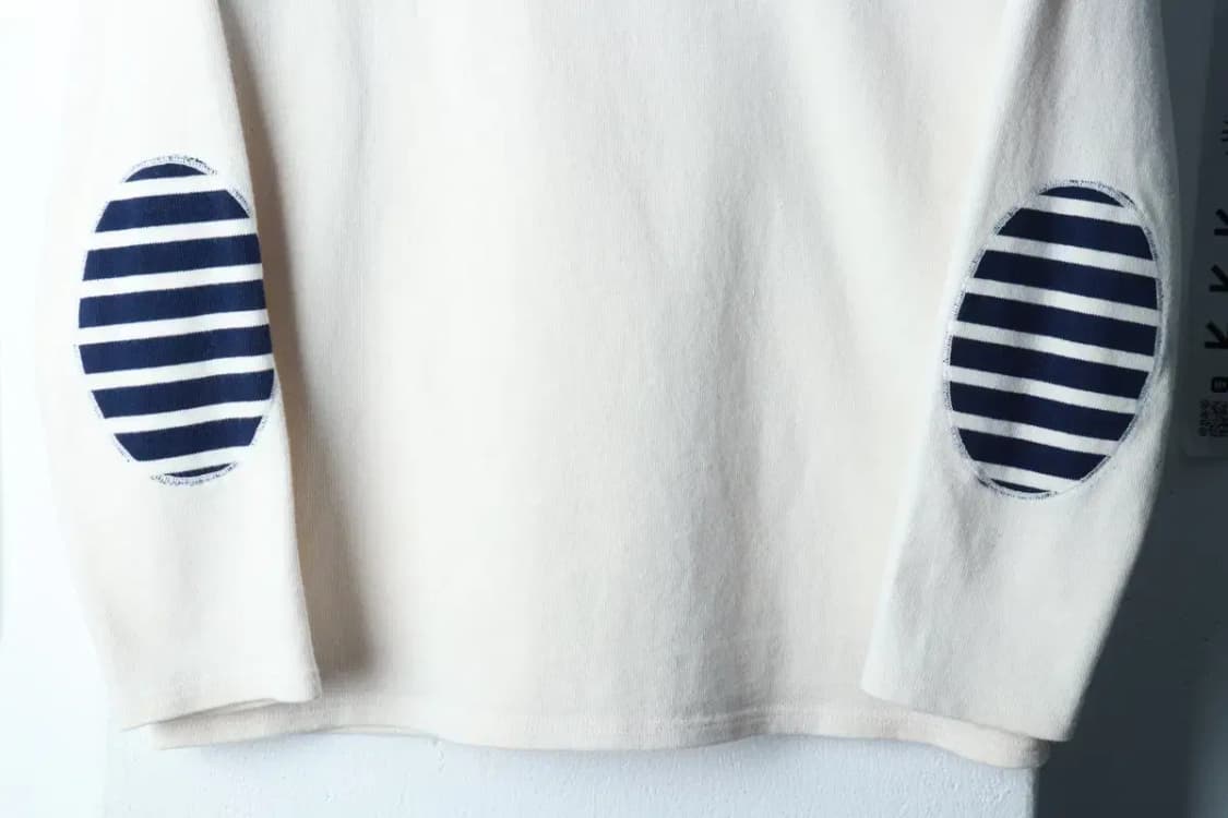 W(S-M) 세인트제임스 긴팔티셔츠 아이보리 무지-16A9A 상품이미지4