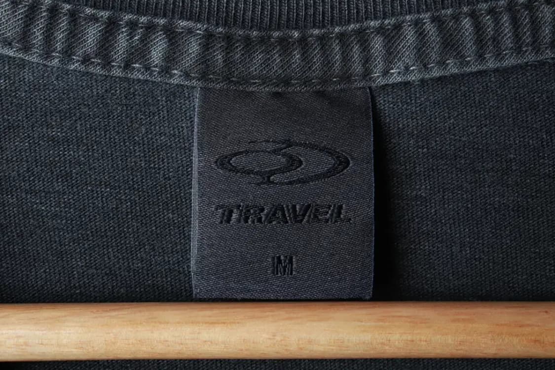 (M-L) 트레블 긴팔티셔츠 워싱 스트릿 그레이-16A9B 상품이미지5