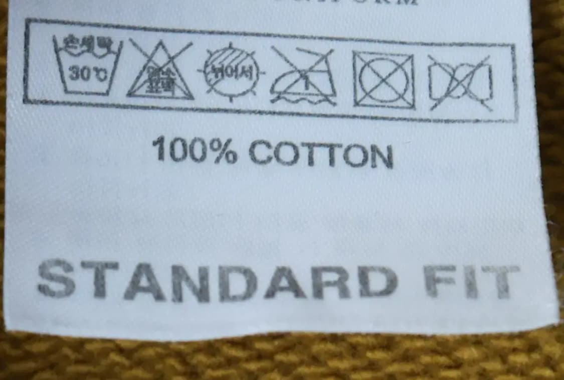 (M-L) 소버먼트 맨투맨 티셔츠 무지 머스터드-16A9D 상품이미지6