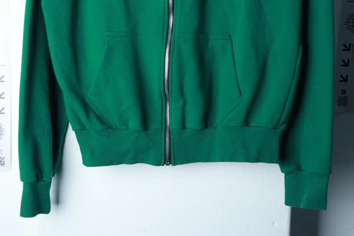 W(S-M) 럭키슈에뜨 후드집업 그린 올드스쿨-16B03 상품이미지4