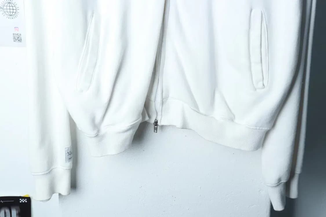 (L-XL) 마뗑킴 후드집업 루즈핏 빅로고 화이트-16B07 상품이미지4