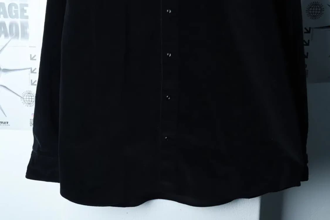 (XL-2XL) 마크곤잘레스 셔츠 남방 와릿이즌 코듀로이 블랙-16B08 상품이미지4