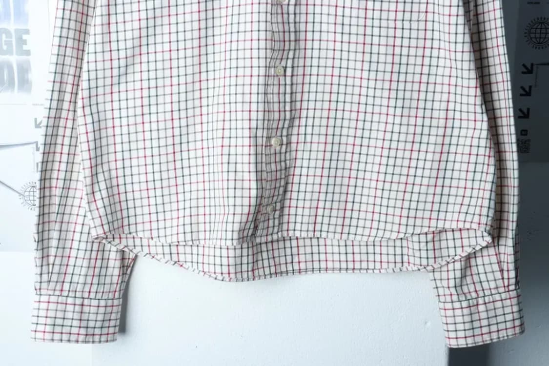 W(M-L) 폴로 랄프로렌 셔츠 남방 체크 베이지 포니-16B09 상품이미지4