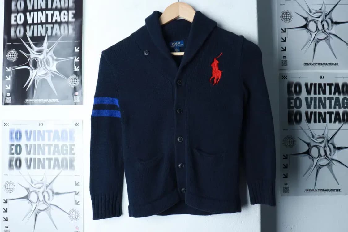 (F) 폴로 랄프로렌 니트 가디건 아동 키즈 빅포니-16B0C 상품이미지2