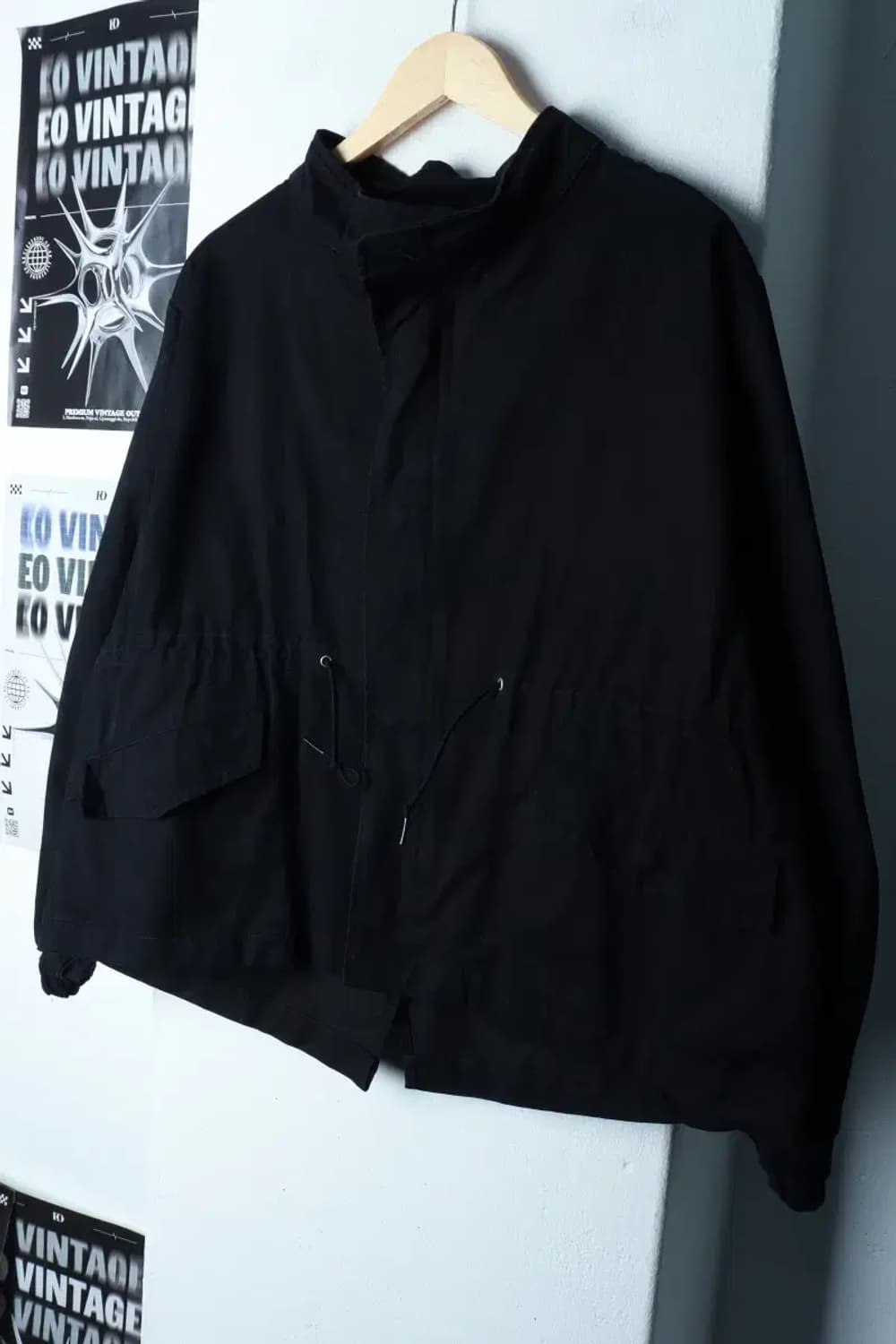 (S-M) 라퍼지스토어 집업 바람막이 점퍼자켓 필드 크롭-16B14 상품이미지1