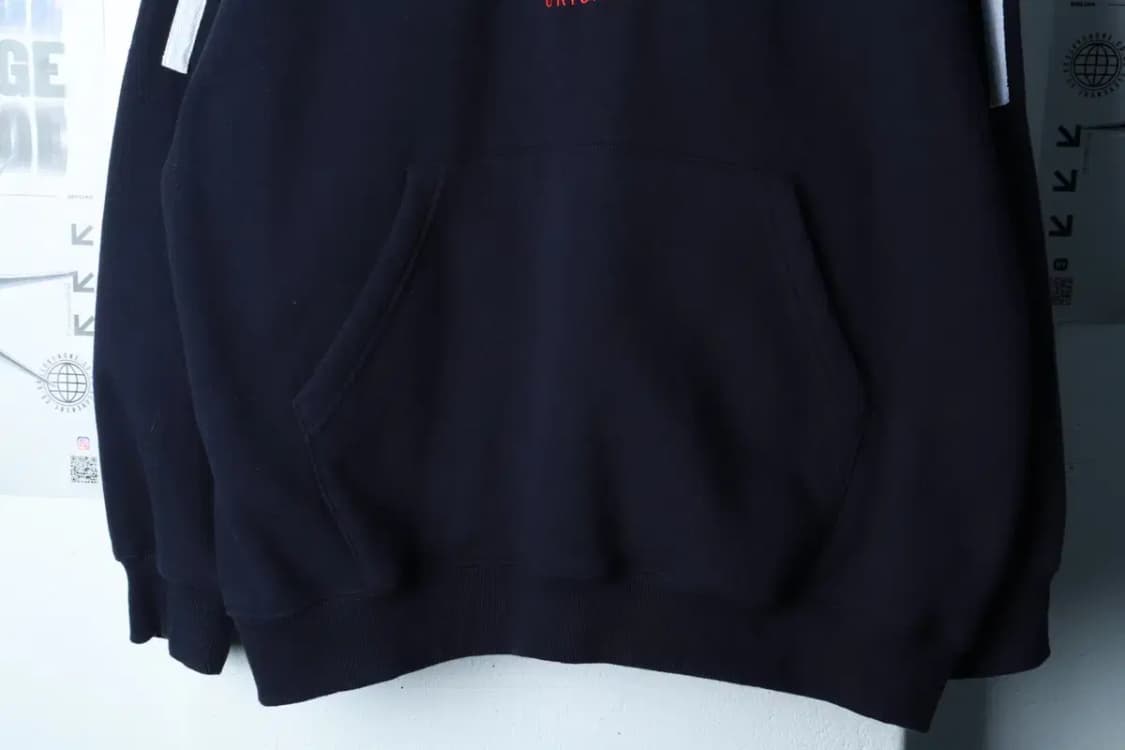 (F) 오아이오아이 맨투맨 티셔츠 반집업 네이비 기모 올드스쿨-16B1A 상품이미지4