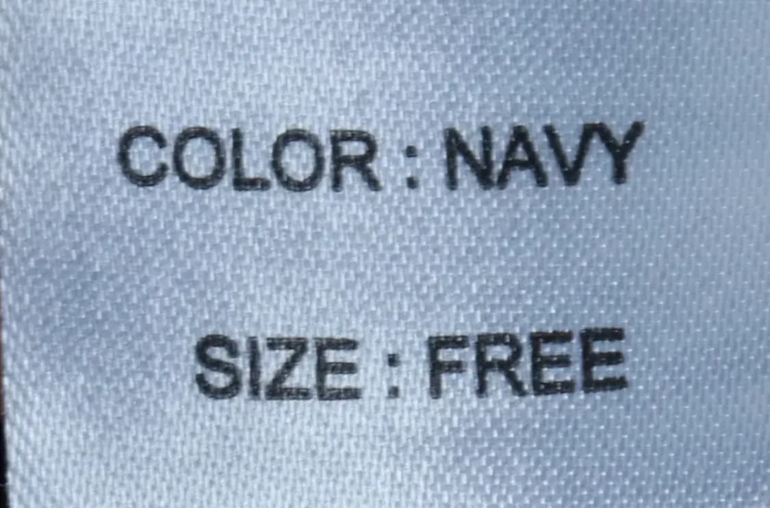 (F) 오아이오아이 맨투맨 티셔츠 반집업 네이비 기모 올드스쿨-16B1A 상품이미지8