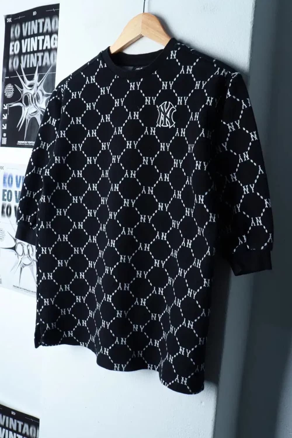 W(F) MLB 엠엘비 맨투맨 티셔츠 아동 키즈 뉴욕 양키즈-16B1B 상품이미지1