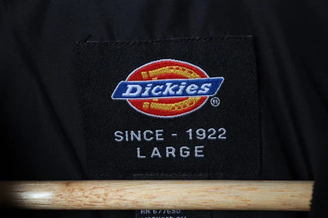 (L-XL) 디키즈 패딩 점퍼자켓 조끼 블랙 올드스쿨-16B1F 상품이미지6