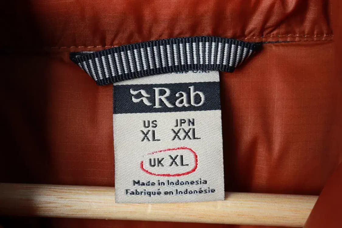 (XL-2XL) 랩 패딩 점퍼자켓 빅사이즈 킨더 스모크 덕다운-16B22 상품이미지6