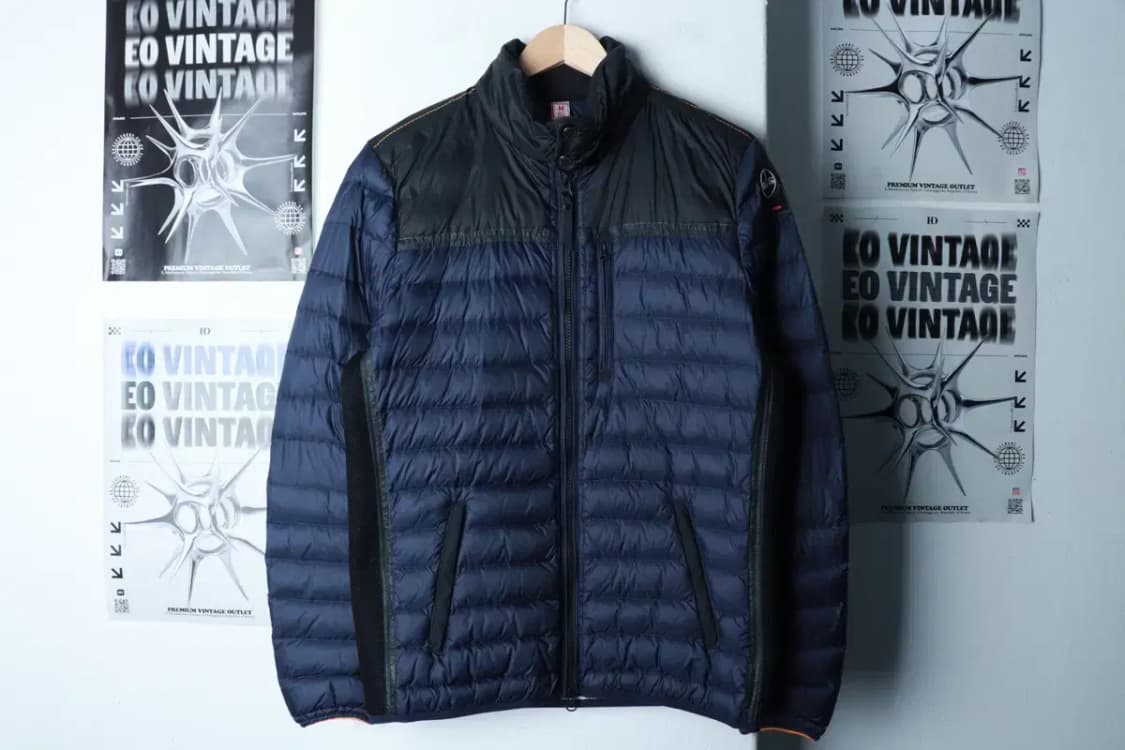 (M-L) 파라점퍼스 패딩 점퍼자켓 경량 네이비 구스다운 가볍-16B23 상품이미지2