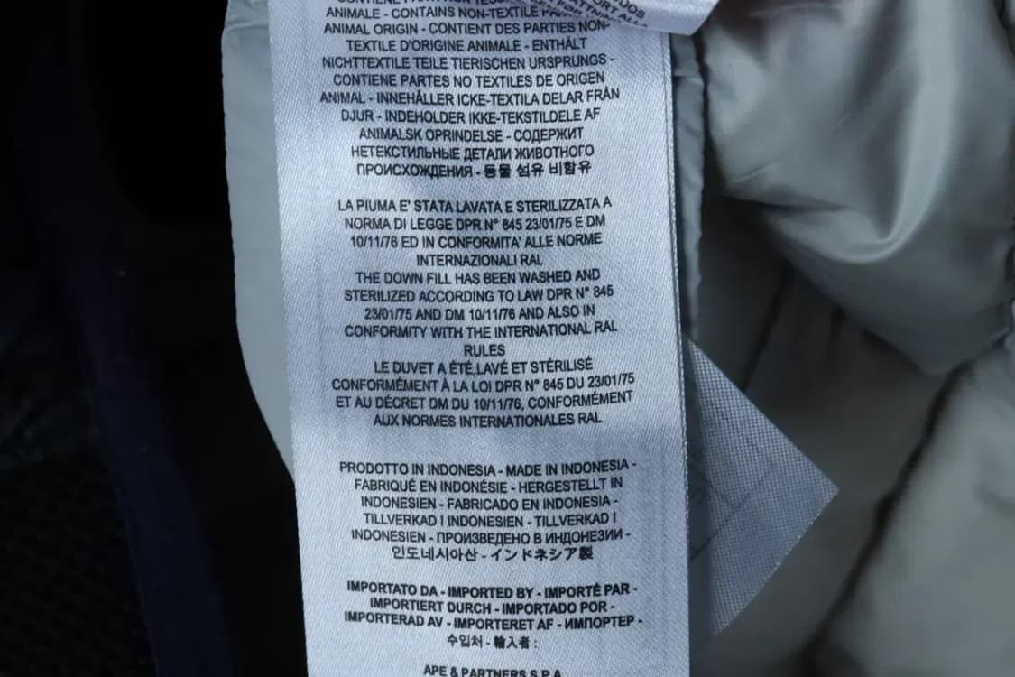 (M-L) 파라점퍼스 패딩 점퍼자켓 경량 네이비 구스다운 가볍-16B23 상품이미지8