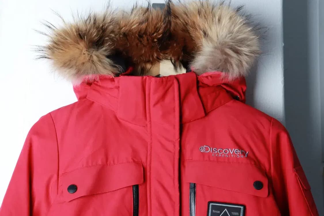 W(M) 디스커버리 패딩 점퍼자켓 야상 구스다운 레드 사파리-16B25 상품이미지3