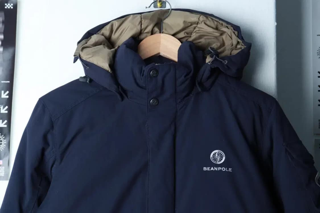 (S) 빈폴 패딩 점퍼자켓 덕다운 네이비 푸퍼-16B29 상품이미지3