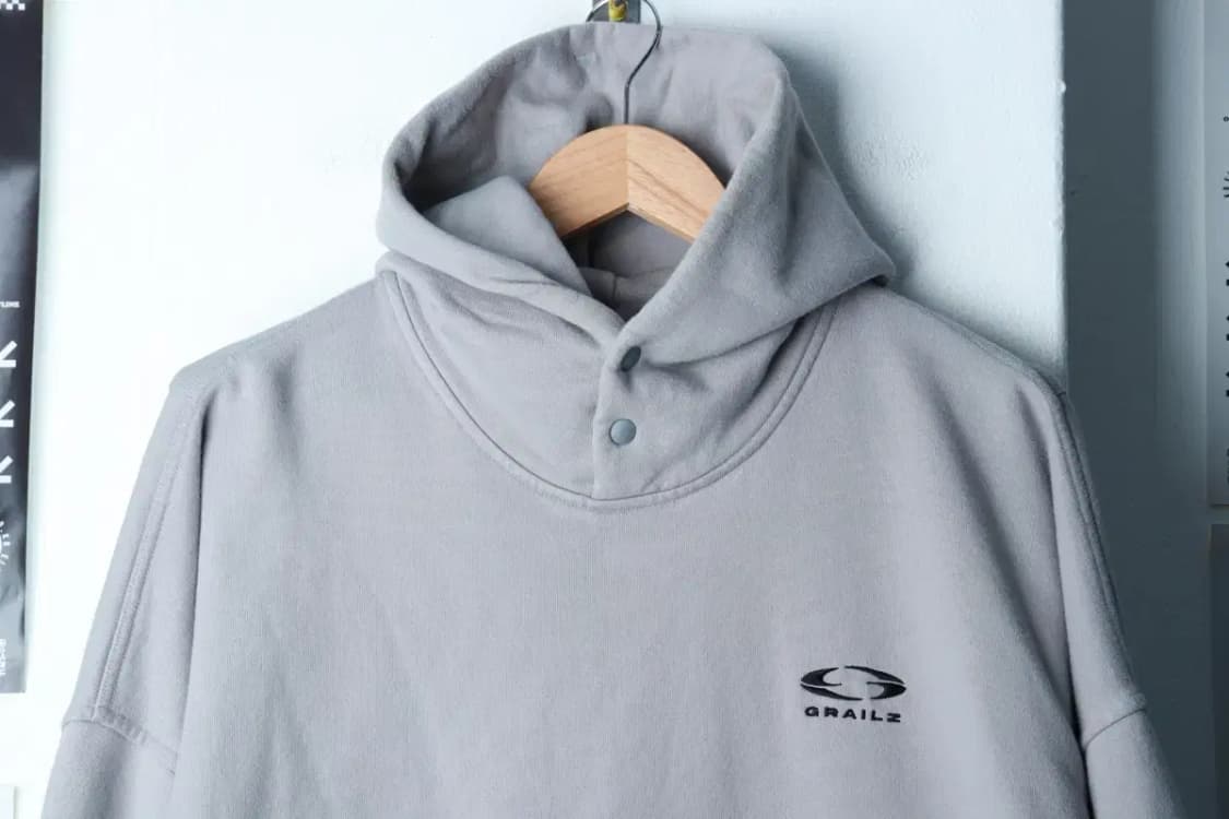 (XL-2XL) 그레일즈 후드티셔츠 오버핏 스트릿 그레이-16B97 상품이미지3