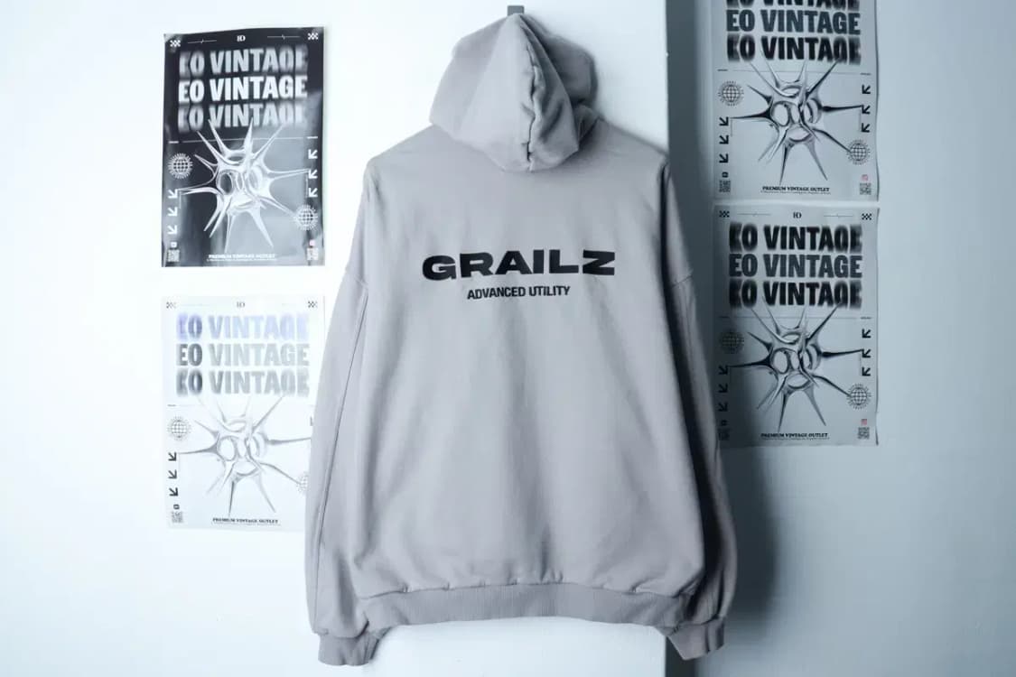 (XL-2XL) 그레일즈 후드티셔츠 오버핏 스트릿 그레이-16B97 상품이미지6