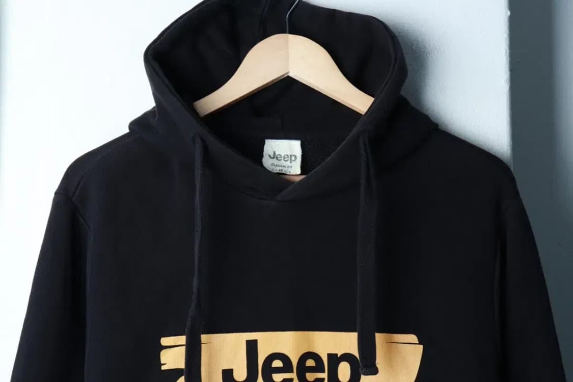 (L) 지프 후드티셔츠 빅로고 블랙 올드스쿨-16B98 상품이미지3