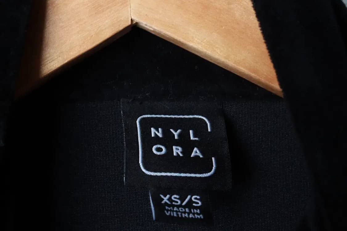 W(XS-S) 나일로라 집업 바람막이 점퍼자켓 져지 벨벳 블랙-16B9B 상품이미지8