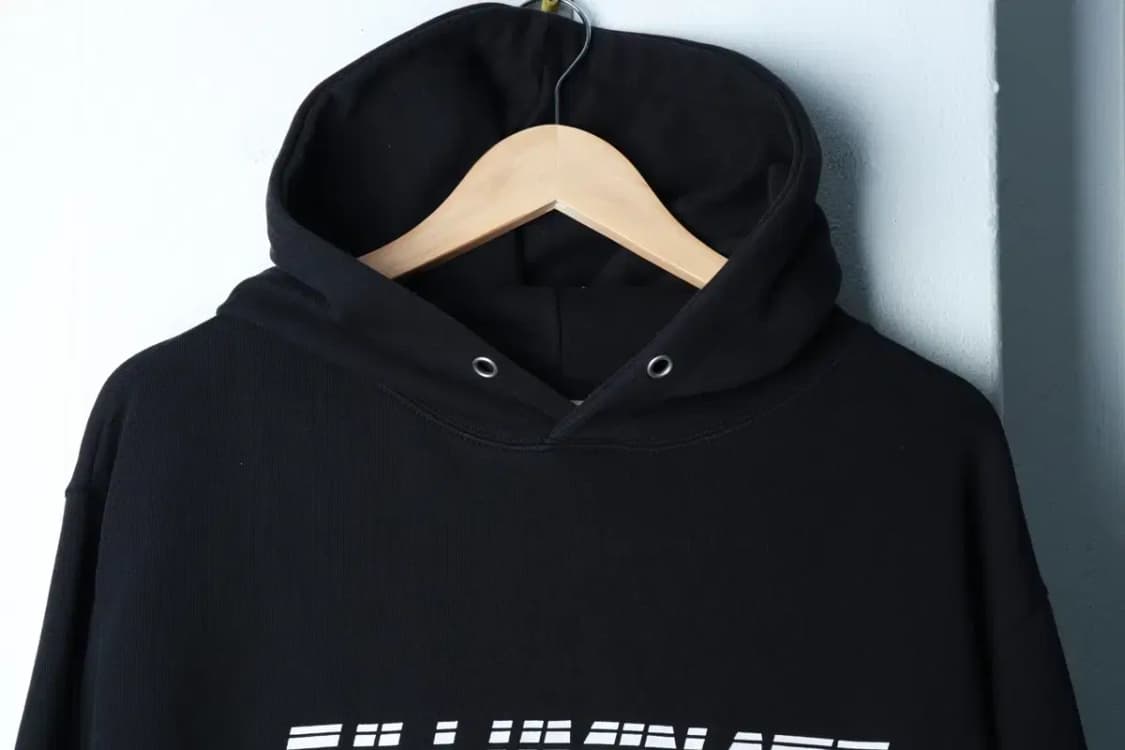 (L-XL) 필루미네이트 후드티셔츠 빅로고 블랙 올드스쿨-16B9C 상품이미지3