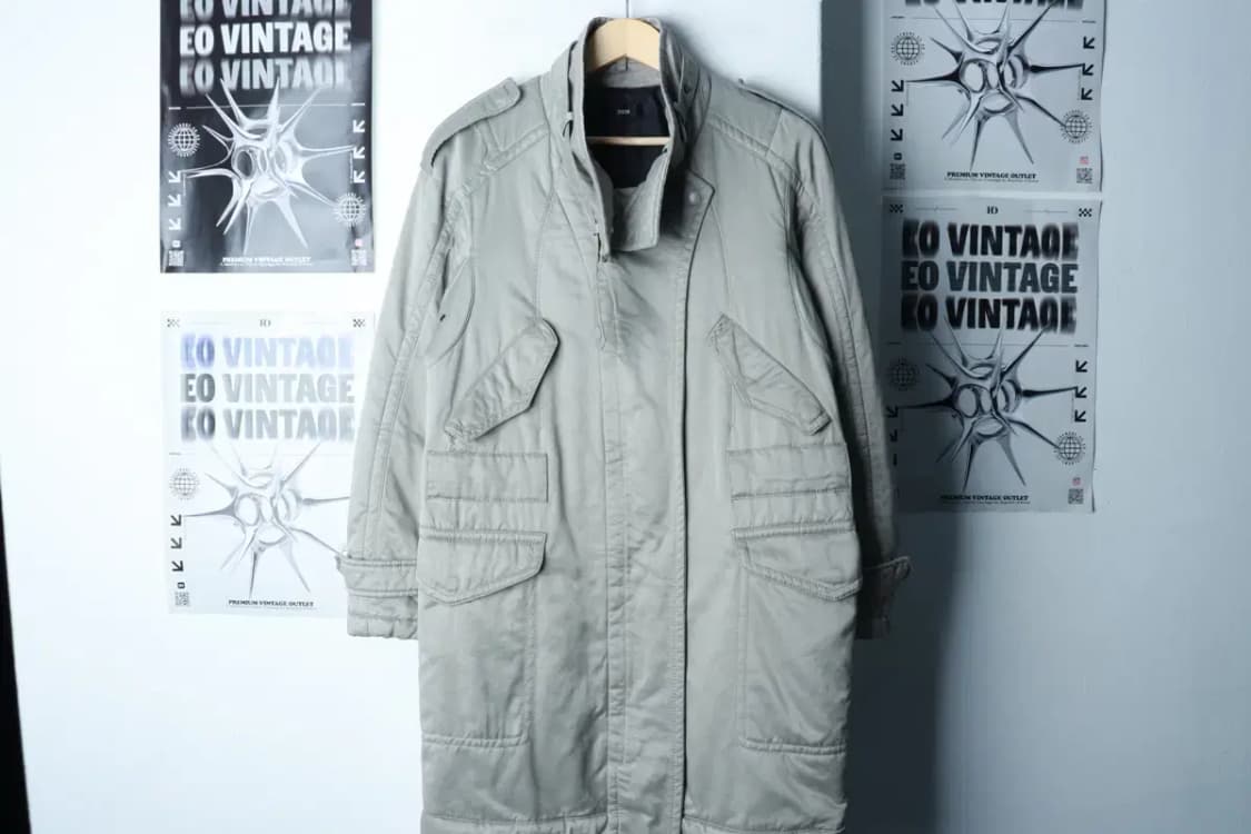 W(S-M) 시스템 패딩 점퍼자켓 한섬 코트 그레이 롱 풀내피-16B9E 상품이미지2