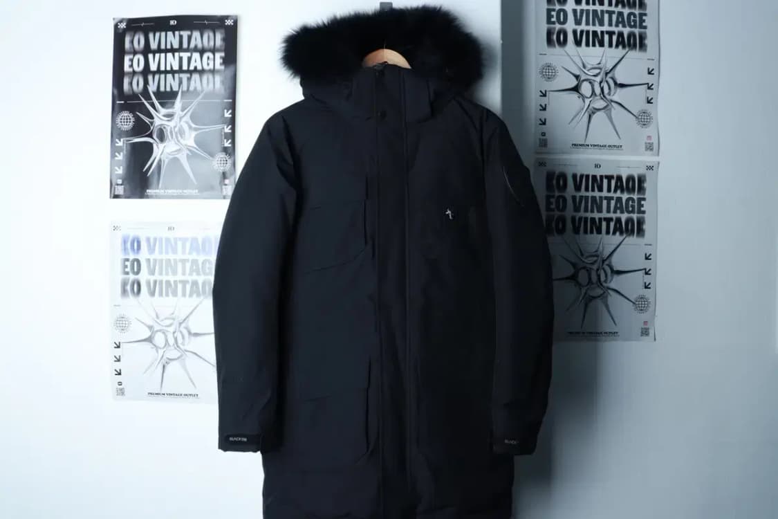 (XS) 블랙야크 패딩 점퍼자켓 고어텍스 구스다운 블랙 퍼-16B9F 상품이미지2