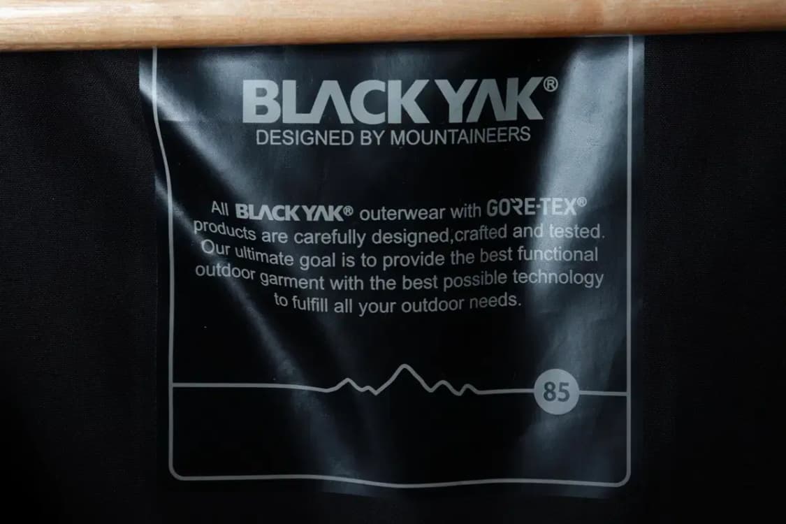 (XS) 블랙야크 패딩 점퍼자켓 고어텍스 구스다운 블랙 퍼-16B9F 상품이미지8