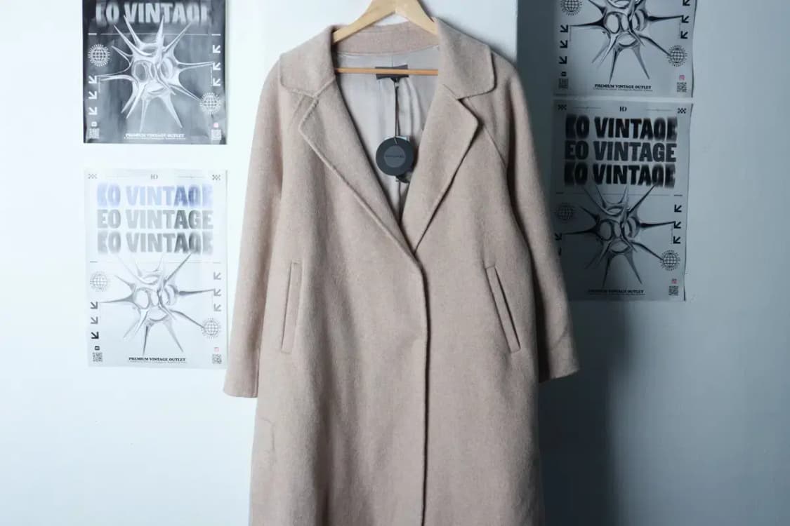 W(L-XL) 마틴발 코트자켓 새상품 캐시미어 베이지-16BA8 상품이미지2