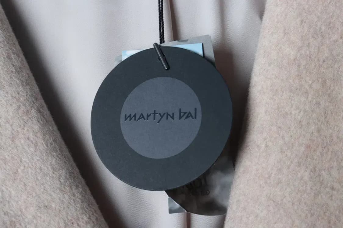 W(L-XL) 마틴발 코트자켓 새상품 캐시미어 베이지-16BA8 상품이미지5