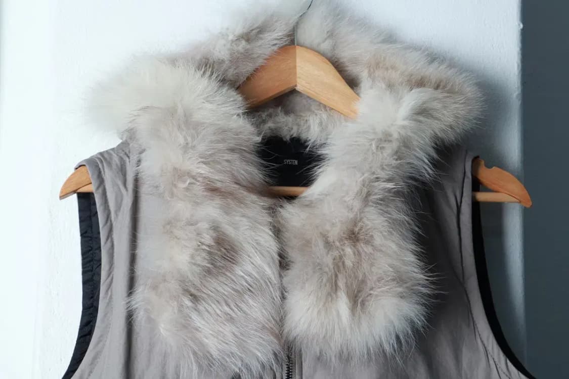 W(S-M) 시스템 집업 바람막이 점퍼자켓 한섬 조끼 모피-16BA9 상품이미지3