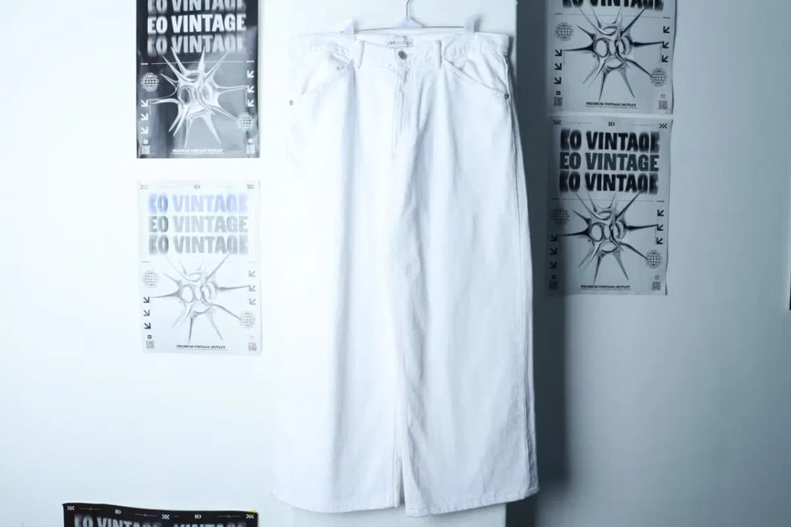 (2XL) 자라 면바지 팬츠 빅사이즈 와이드핏 화이트 빽바지-2399 상품이미지2