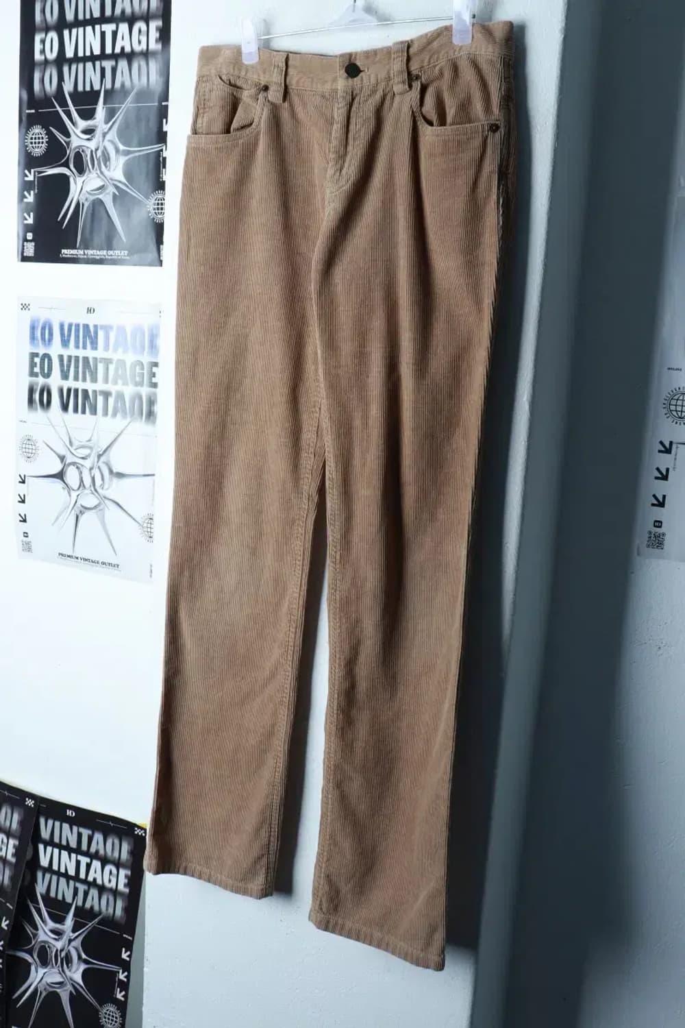 W(L) 폴로 랄프로렌 면바지 팬츠 일자핏 코듀로이 브라운-239B 상품이미지1