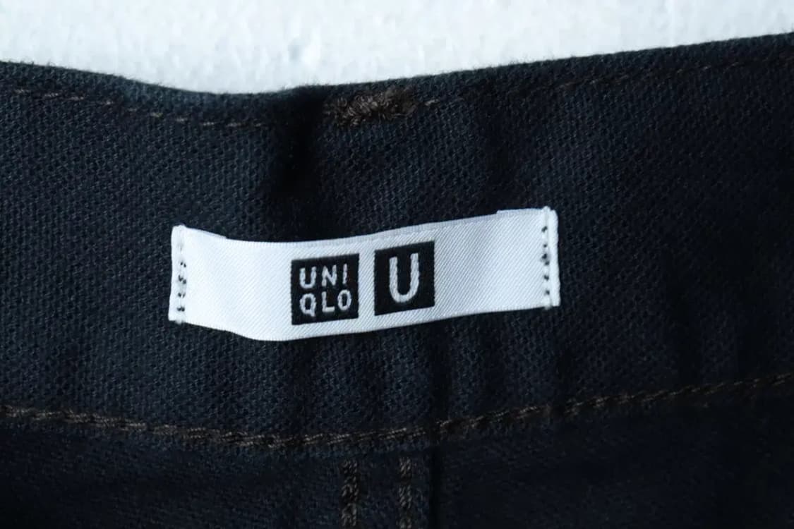 (2XL) 유니클로 면바지 팬츠 U라인 빅사이즈 카고 블랙-239C 상품이미지5