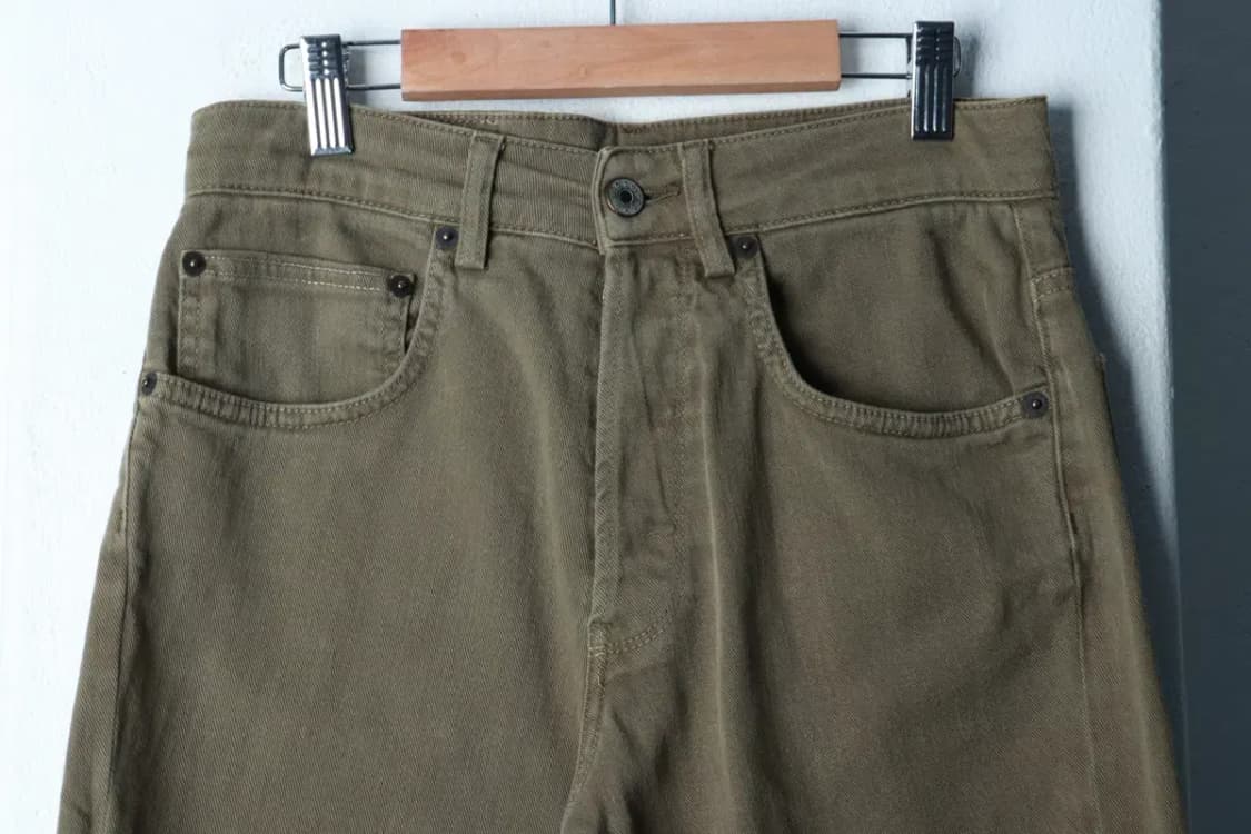 W(M) 비이커 면바지 팬츠 6397 이태리 카키-239F 상품이미지3