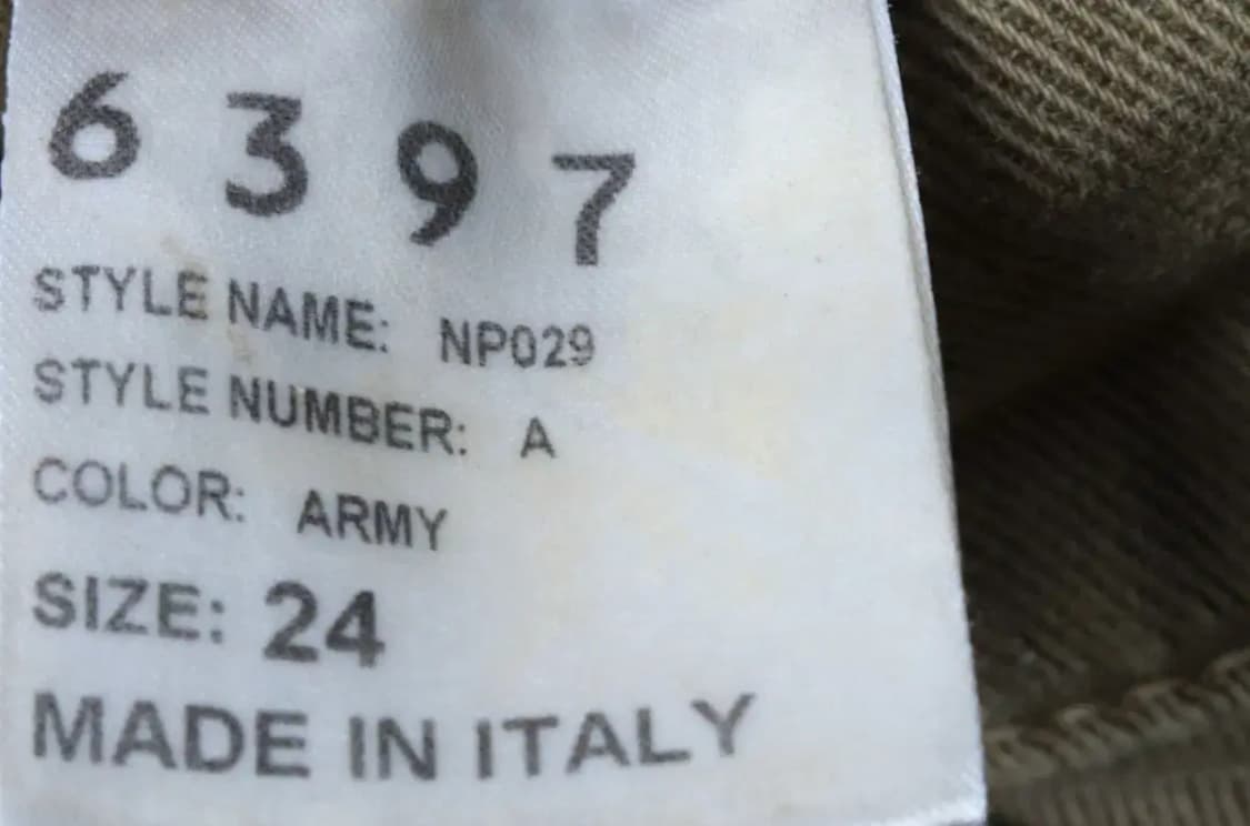 W(M) 비이커 면바지 팬츠 6397 이태리 카키-239F 상품이미지6