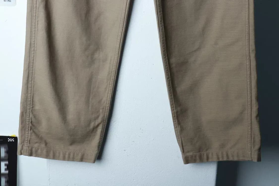 (M-L) 무신사 스탠다드 면바지 팬츠 베이지 일자핏 아메카지-23A0 상품이미지4