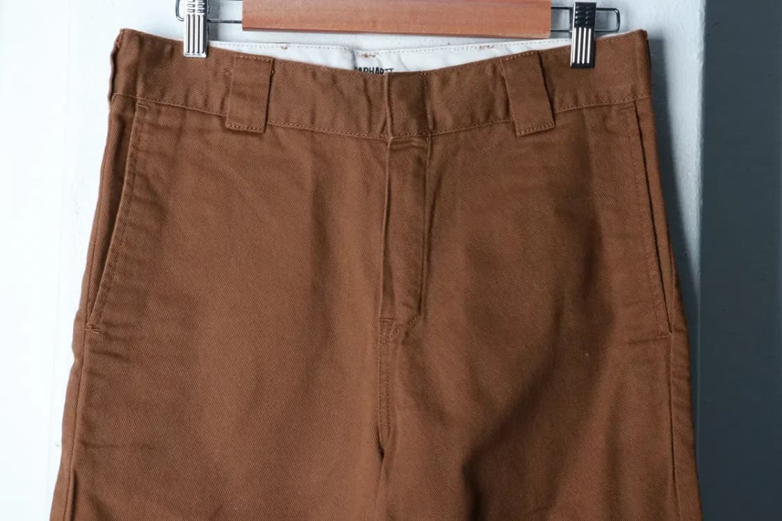(M-L) 칼하트 면바지 팬츠 WIP 브라운 워크웨어 아메카지-23A1 상품이미지3