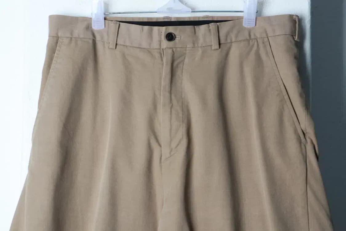 (L-XL) 해칭룸 면바지 팬츠 와이드핏 브라운 한정판-23A2 상품이미지3