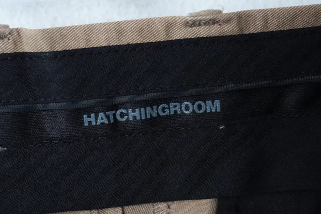 (L-XL) 해칭룸 면바지 팬츠 와이드핏 브라운 한정판-23A2 상품이미지5