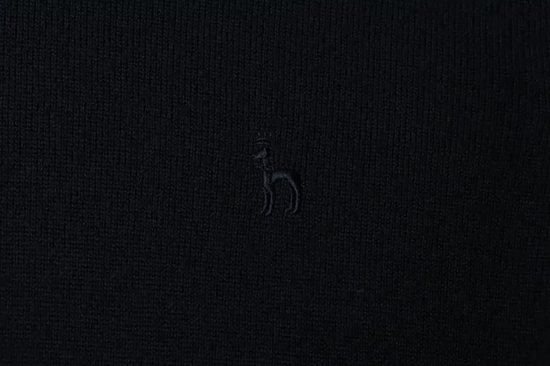 W(M) 헤지스 니트 목폴라 블랙 울 유니크-16BD2 상품이미지6