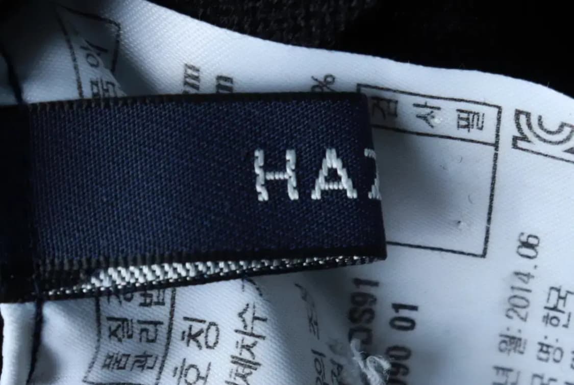 W(M) 헤지스 니트 목폴라 블랙 울 유니크-16BD2 상품이미지8