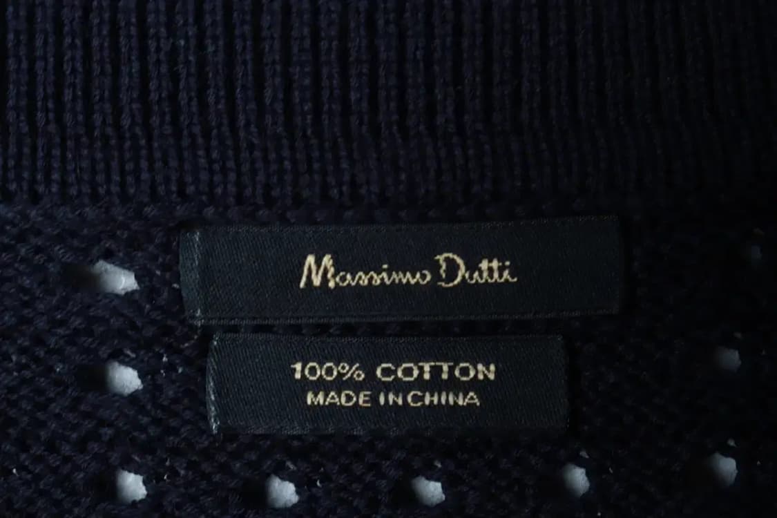 W(XS-S) 마시모두띠 니트 가디건 스트라이프 네이비 한정판-16BD6 상품이미지5