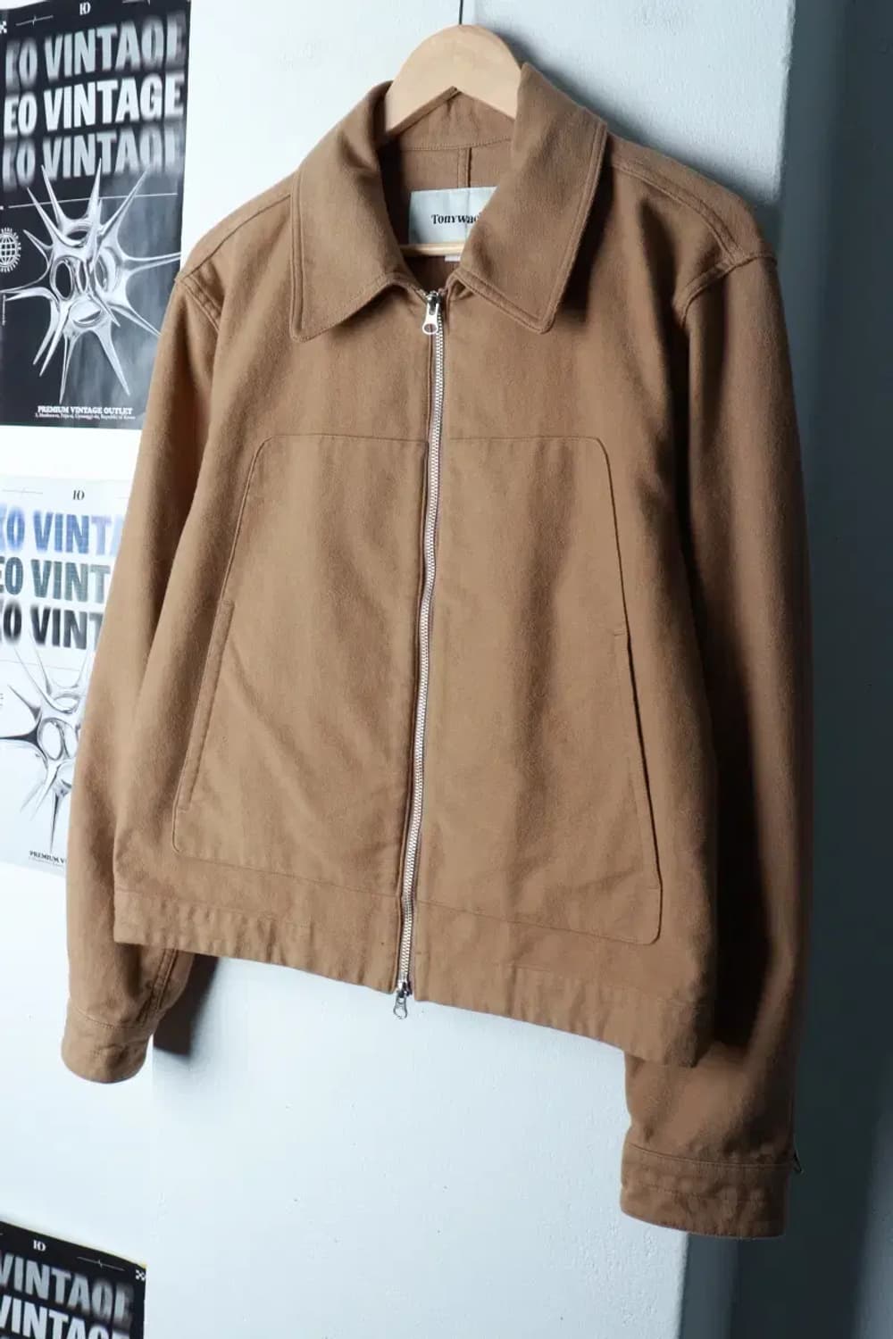 (L-XL) 토니웩 집업 바람막이 점퍼자켓 단종 블루종 희귀-16BDA 상품이미지1