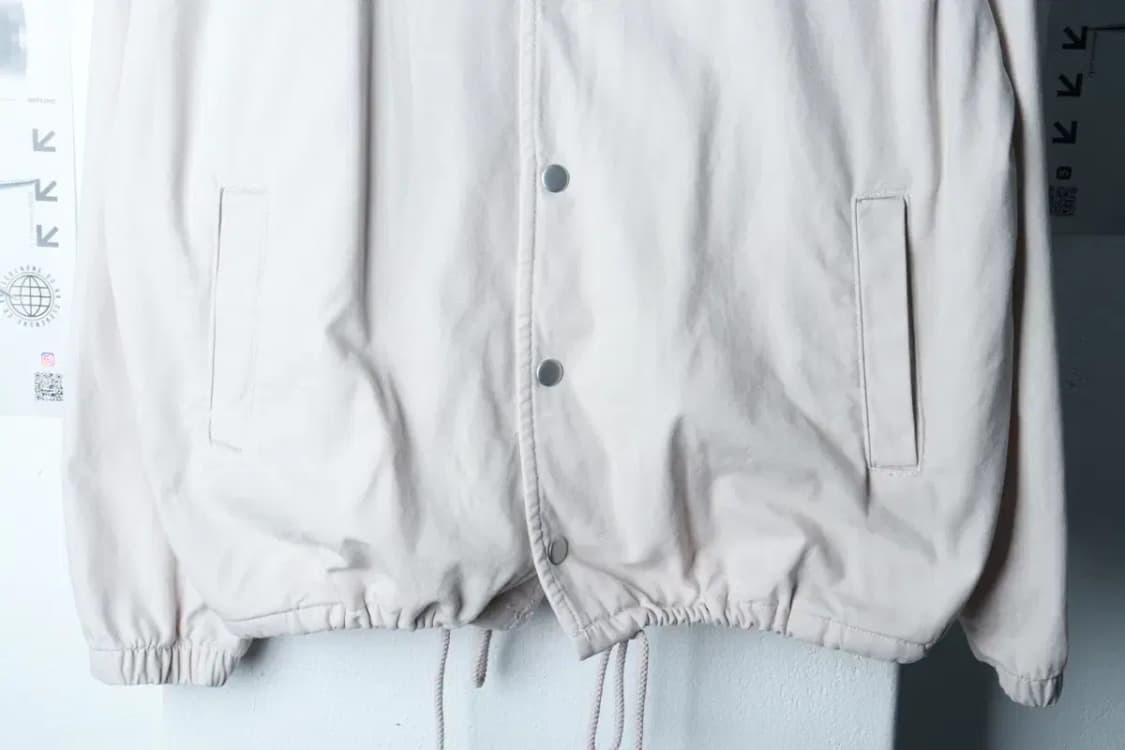 (M-L) 반스 집업 바람막이 점퍼자켓 코치 트러커 베이지 면-16BDC 상품이미지4