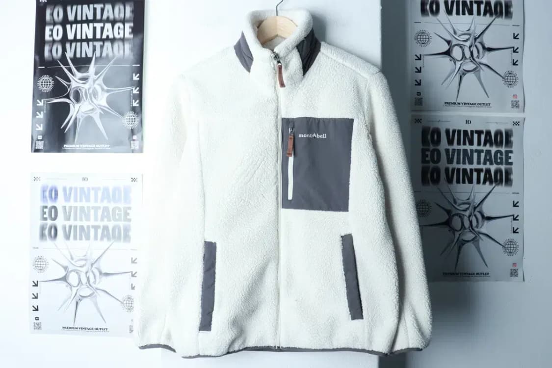 W(S) 몽벨 집업 바람막이 점퍼자켓 Y2K 유행 후리스-16BDD 상품이미지2