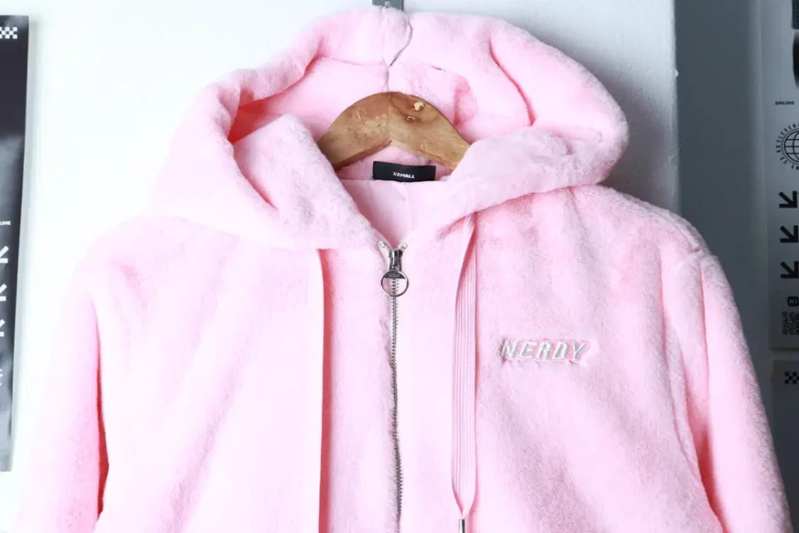 W(XS) 널디 집업 바람막이 점퍼자켓 후드집업 후리스 키치-16BDF 상품이미지3