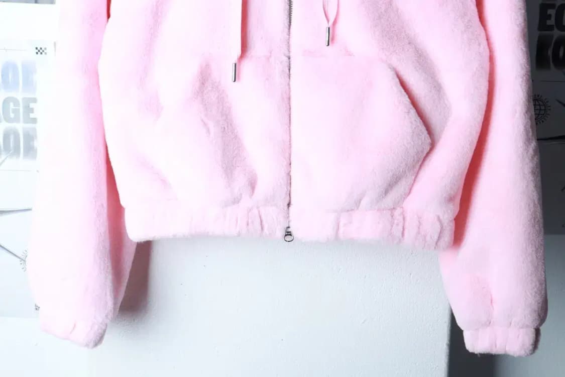 W(XS) 널디 집업 바람막이 점퍼자켓 후드집업 후리스 키치-16BDF 상품이미지4